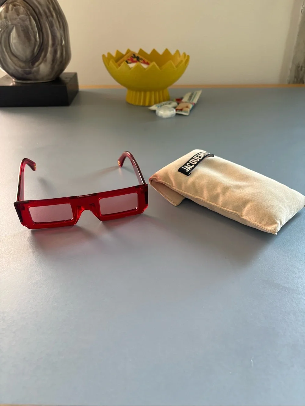 Jacquemus | Red Sunglasses